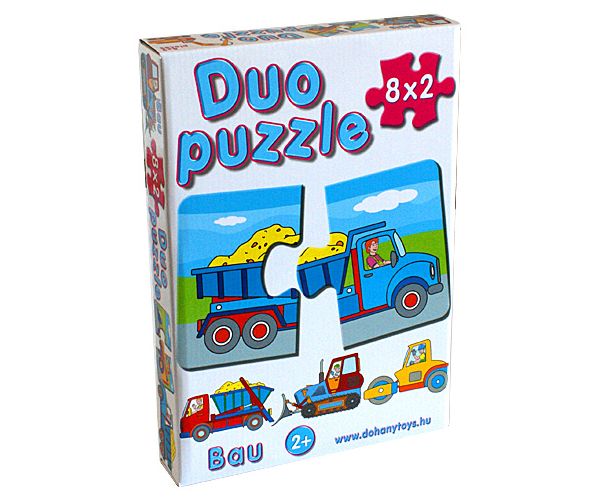 DUO Puzzle radnim strojevima - D-Toys