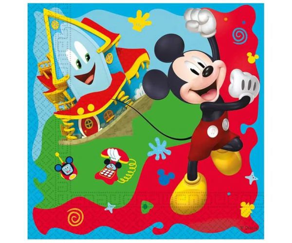 Mickey egér mintás 2 rétegű papírszalvéta 20db-os csomag