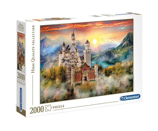 Dvorac Neuschwanstein HQC puzzle 2000kom - Clementoni