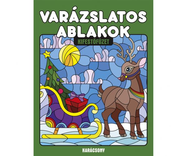 Čarobni prozori - Božićna bojanka