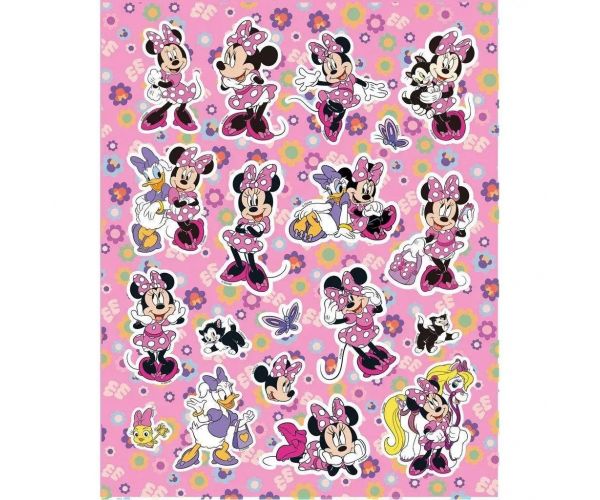 Luna: Bojanka s Minnie Mouse, sa naljepnicama i 6 flomastera