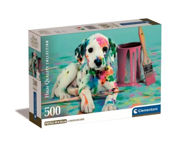 Visokokvalitetna kolekcija - Dalmatinski štene 500 komada puzzle - Clementoni