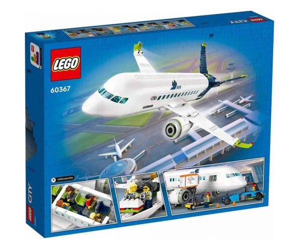 LEGO® City: Zrakoplov za putnike (60367)