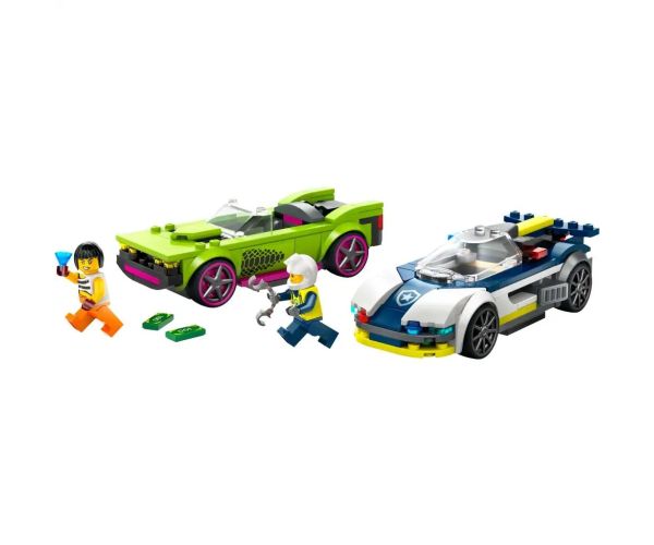 LEGO® City: Potjera s policijskim autom i sportskim autom (60415)
