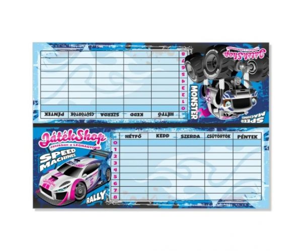 Speed Machines raspored sati 6 u 1