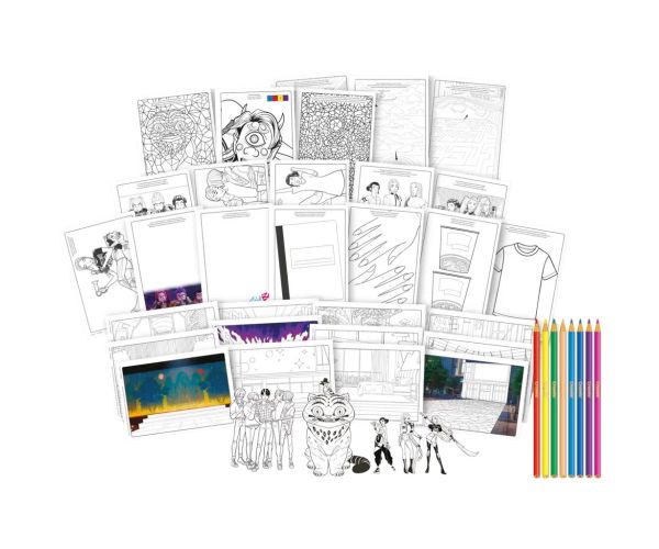 Crayola: Bojanje i Skiciranje - K-Pop Demon Hunters kreativni set za crtanje i bojanje