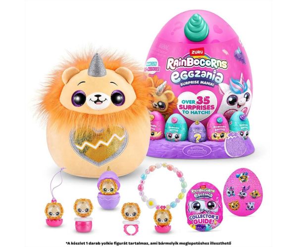 Rainbocorns: Eggzania iznenađenje jaje s plišanom igračkom u više varijanti 1 kom