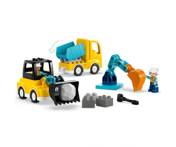 LEGO® DUPLO®: 3 u 1 građevinski strojevi (10475)
