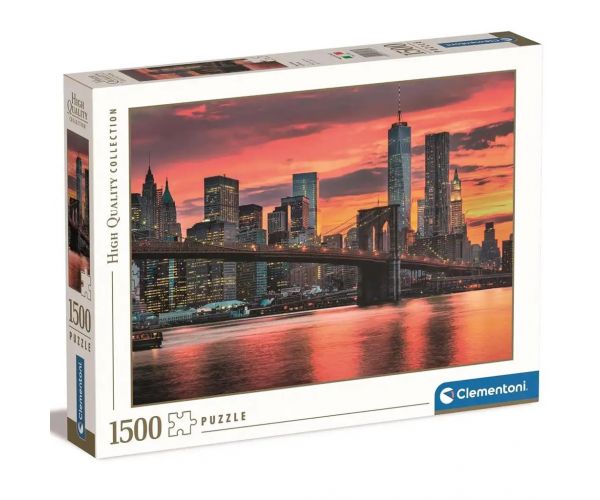 East River alkonyatkor 1500 db-os HQC puzzle - Clementoni