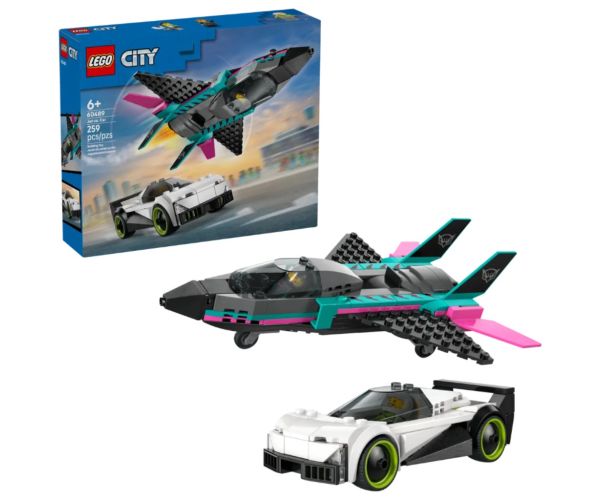 LEGO® City: Zrakoplov protiv automobila (60489)