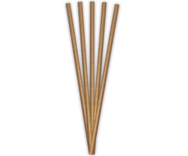 ECO papír szívószál – 20 cm, 24 db-os szett