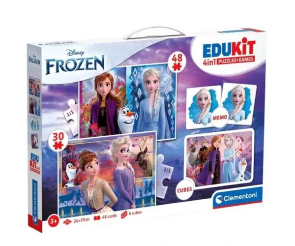 Edukit: Jégvarázs 4 az 1-ben játékgyűjtemény - Clementoni