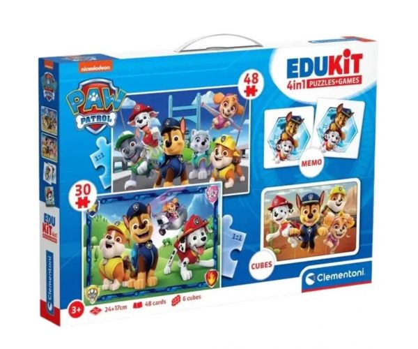 Edukit: Mancs Őrjárat 4 az 1-ben játékgyűjtemény - Clementoni