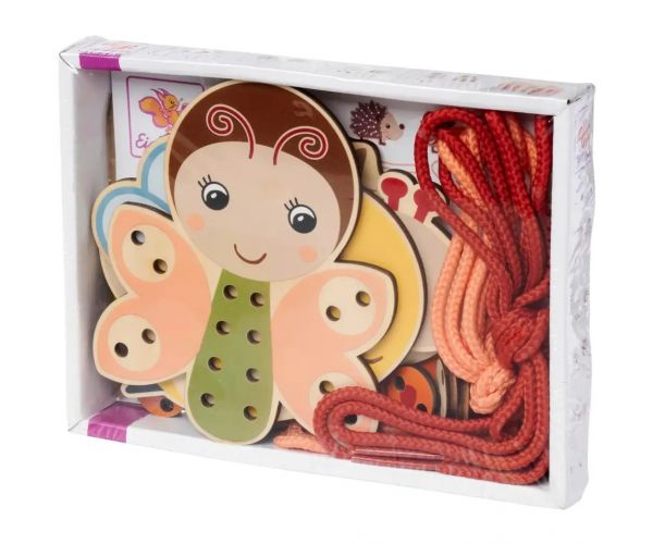 Eichhorn: Állatos fűzős fajáték - Simba Toys