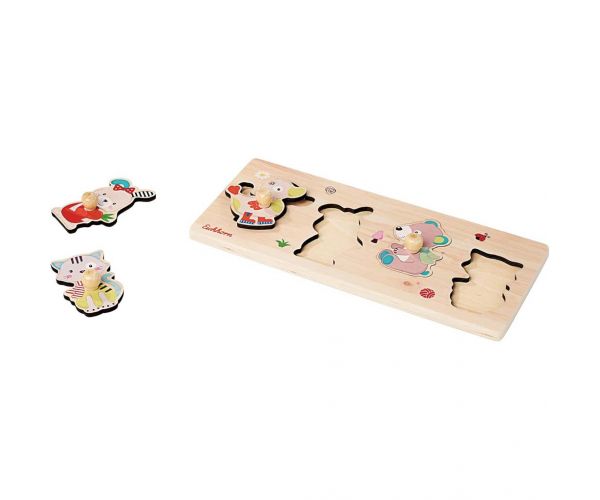 Eichhorn: Drvena slagalica Slatki prijatelji - Simba Toys