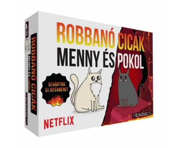 Robbanó cicák - Menny és pokol! társasjáték