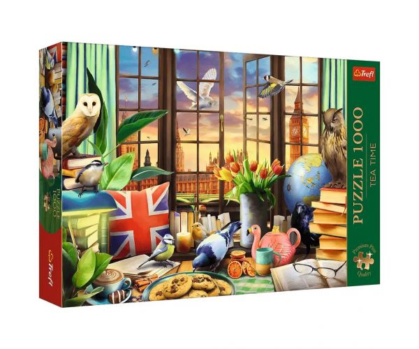 Angol délután 1000db-os Prémium plus quality puzzle - Trefl