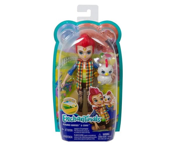 Enchantimals Edward Rooster i Cluck figura - Mattel