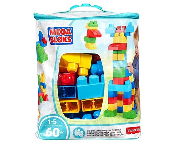 Kocke za gradnju, set 60 kom - Mega Bloks