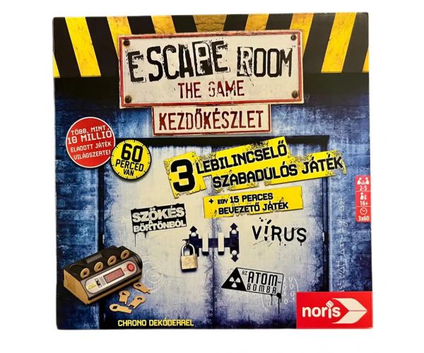 Escape Room: The Game kezdőkészlet társasjáték - Simba Toys