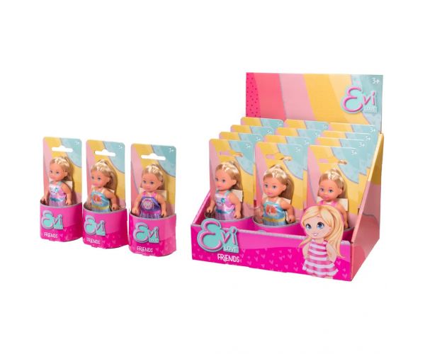 Evi Love: Friends Szőke Evi baba többféle változatban 12 cm - Simba Toys