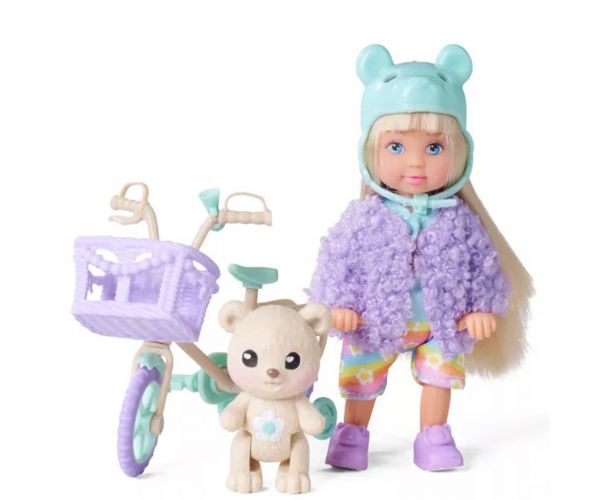 Evi Love: Teddy Bike – Igraći set s biciklom - Simba Toys