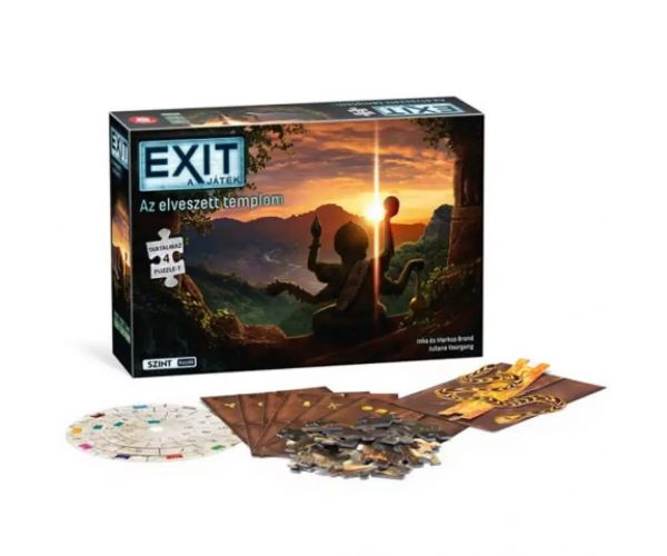 EXIT - Az elveszett templom puzzle társasjáték - Piatnik