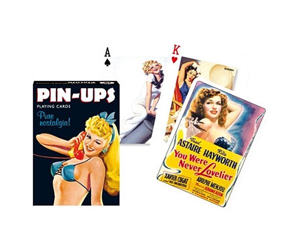 Exkluziv remi karte - Pin-ups 1x55 - Piatnik