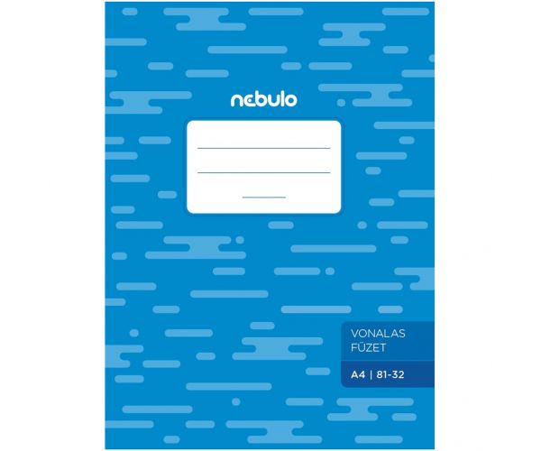 Nebulo: Uvezan crtasti blok 81-32 A/4