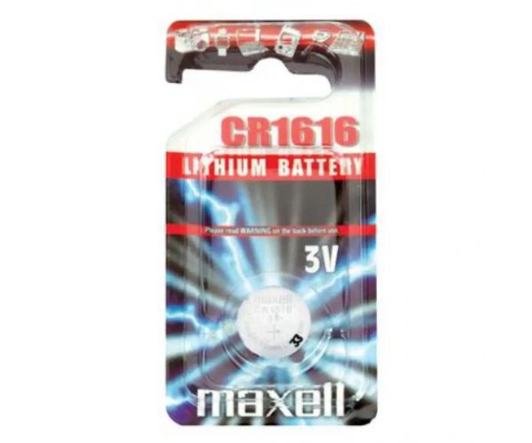 Maxell: Alkalna litij baterija CR1616 1 kom blister pakiranje