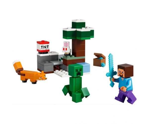 LEGO® Minecraft: Steveove avanture u tajgi (21583)