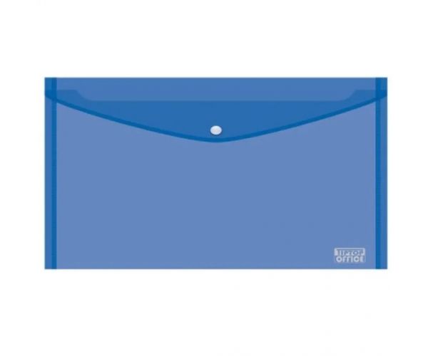 Spirit: Plava prozirna plastična mapa za dokumente 235x115mm