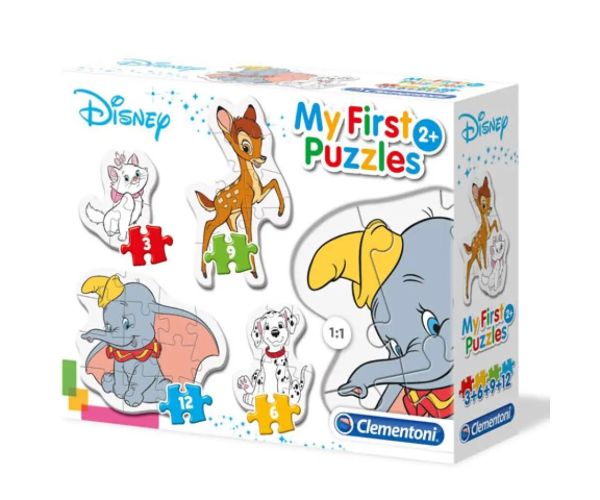 Disney životinje 4 u 1 puzzle set - Clementoni