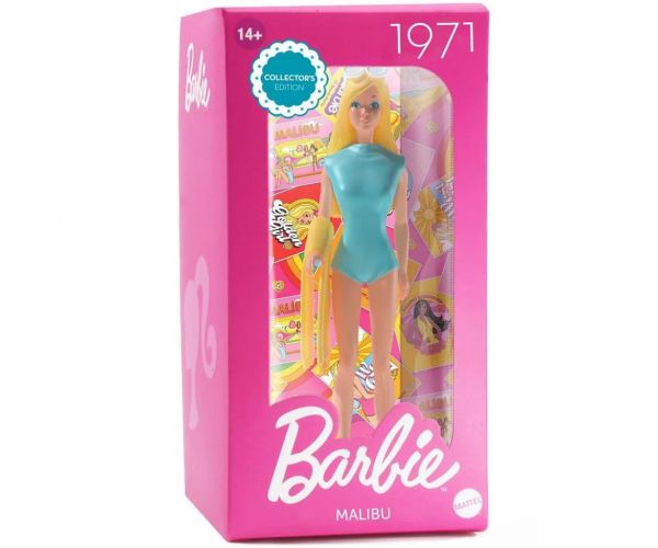 Barbie Malibu 1971 kolekcionarska lutka 15cm