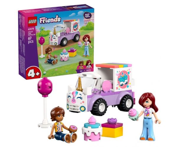 LEGO® Friends: Automobil za dostavu torti s jednorogom (42675)