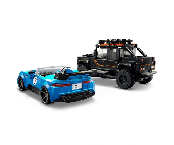 LEGO® Speed Champions: Jaguar Project 7 i Land Rover Defender (77264)