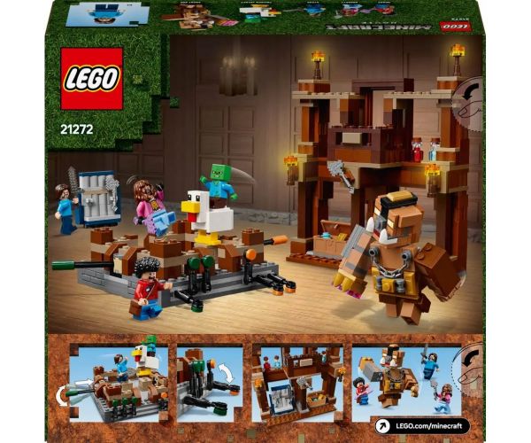 LEGO® Minecraft: Borilište kod kuće u šumi (21272)