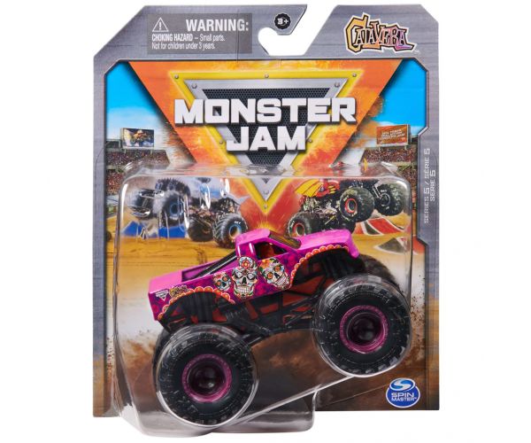 Monster Jam: Calavera monster truck mali automobil – 1/64 – Spin Master