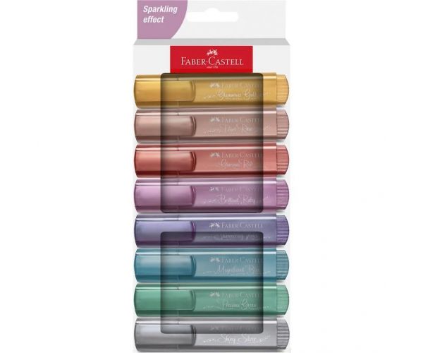 Faber-Castell: 1546 Metalni set od 8 flomastera za isticanje teksta