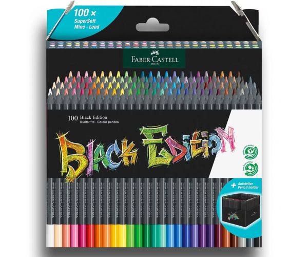 Faber-Castell: Black Edition set od 100 koloriranih olovaka