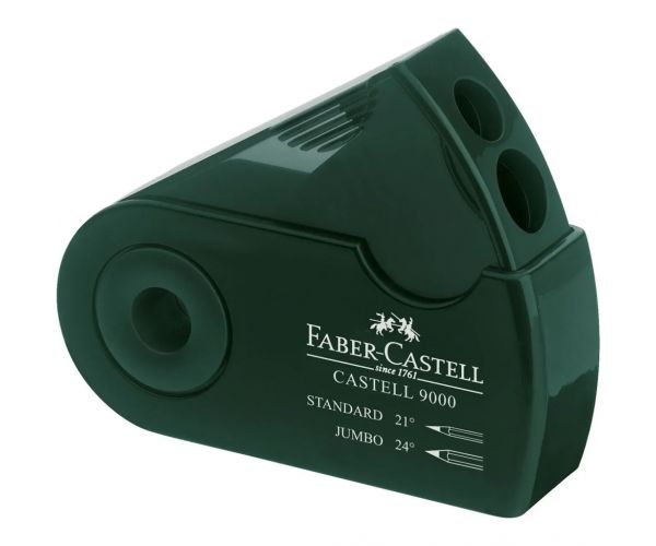 Faber-Castell: Castell 9000 zeleni dvostruki šiljilo