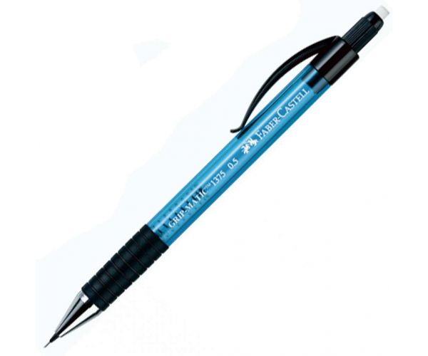 Faber-Castell: Grip Matic grafitna olovka s punjenjem, plave boje, s vrhom od 0,5 mm