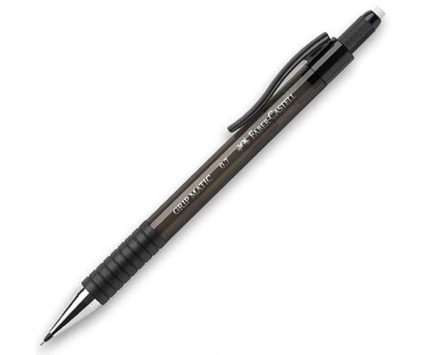 Faber-Castell: Grip Matic mehanička olovka s grafitnom minom 0,7mm u crnoj boji