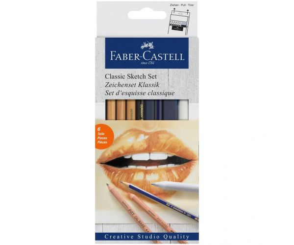 Faber-Castell: Monokromatski set skica olovaka, 8 komada