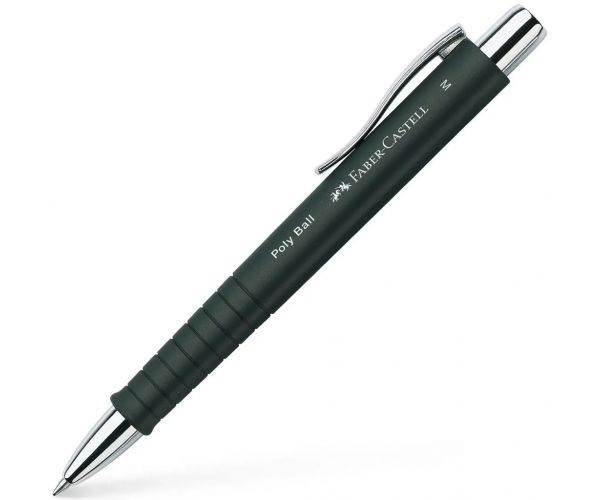 Faber-Castell: Poly Ball M crna kemijska olovka
