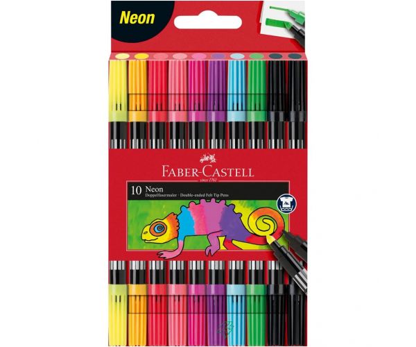 Faber-Castell: Set od 10 dvostrukih neonskih flomastera