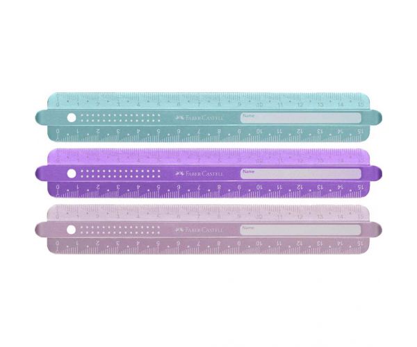 Faber-Castell: Sparkle fleksibilno ravnalo od 15 cm u raznim bojama