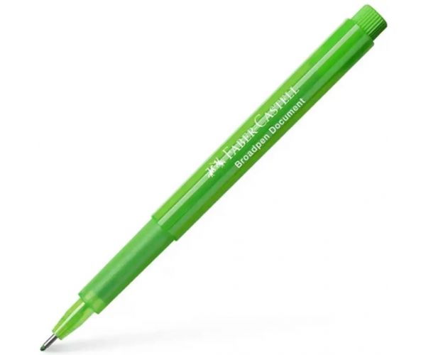 Faber-Castell: Világoszöld tűfilc 0,8mm
