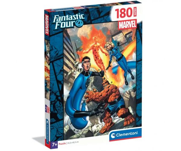 Fantasztikus négyes 180 db-os Super Puzzle - Clementoni