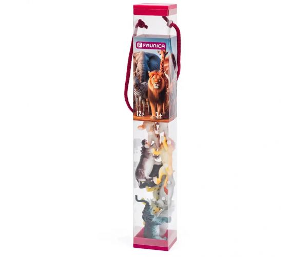Faunica: Vadállatok 12db-os figura szett - Woodyland
